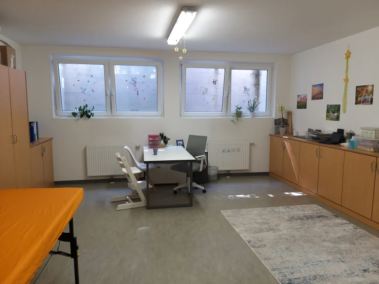 Dieses Bild zeigt meine Praxis von innen.